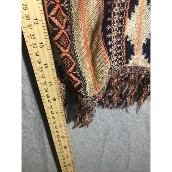 Womens Demanding Cardigan Short Sleeve Aztec Colorful Childish Casual Maximalist - Picture 4 of 5